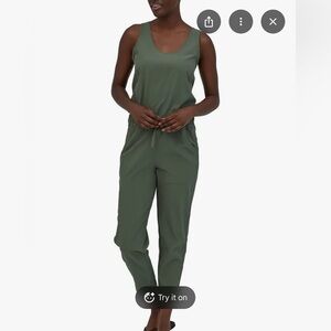 Patagonia Fleetwith Romper Women’s Medium NWT Basin Green